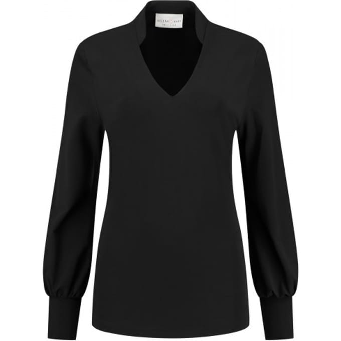 Helena Hart 7369 top goldie tranfer bloue
