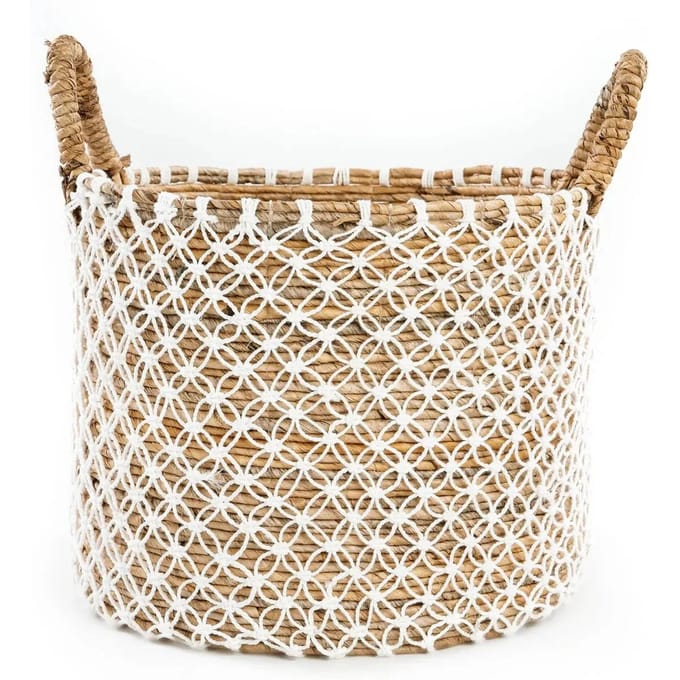 Macramé mand Kruis | Bazar Bizar