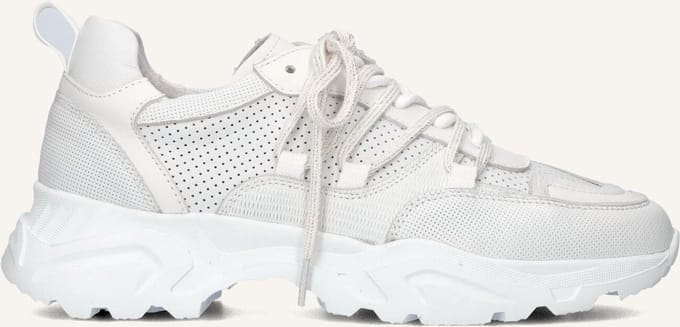 Omoda Alicia 402-g Sneakers Dames - Leren Sneaker - Wit - Maat 36
