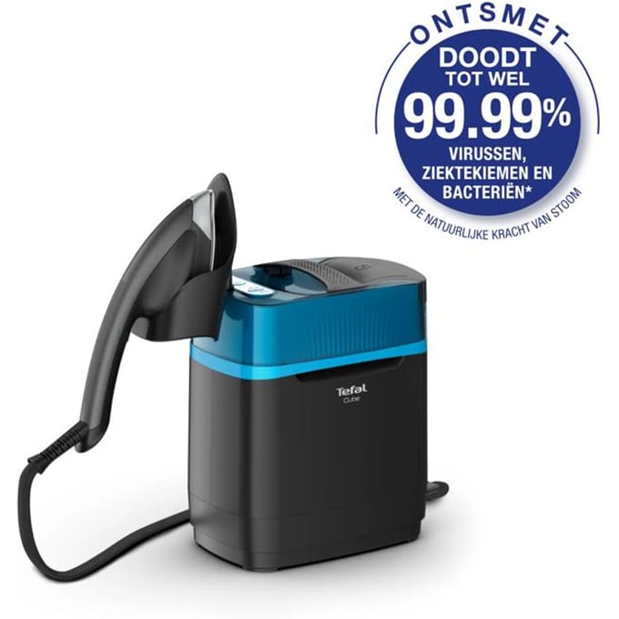Tefal Cube UT2020 - Kledingstomer - Hoge Druk - Compact - Voor Alle Stoffen