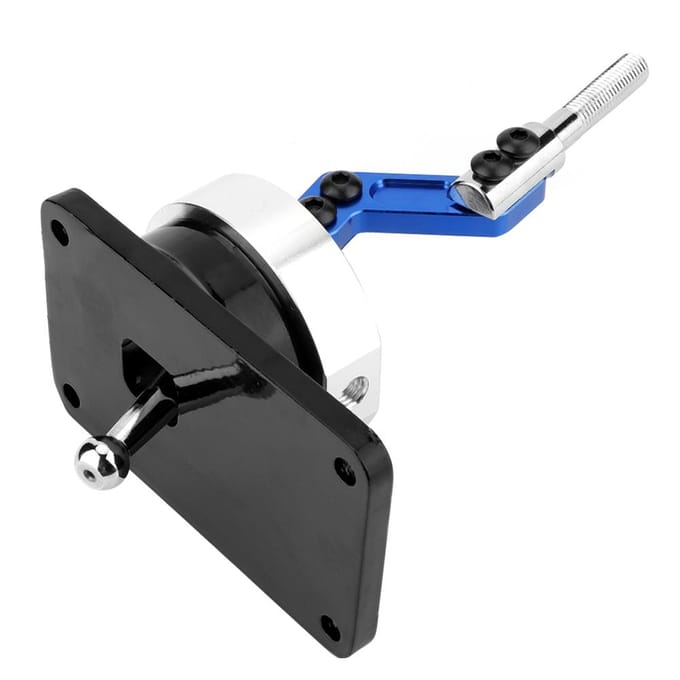CNC Aluminiumlegering Auto Short Throw Schakelhendel voor Ford Mustang T5(Blauw) blauw