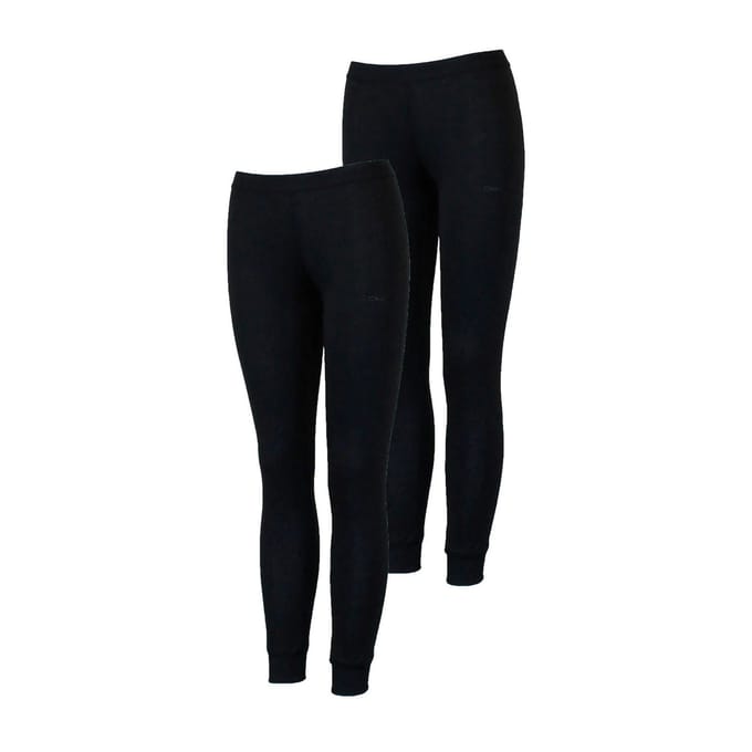 Campri Thermobroek (2-PACK) - Sportbroek - Dames - Maat M - Zwart