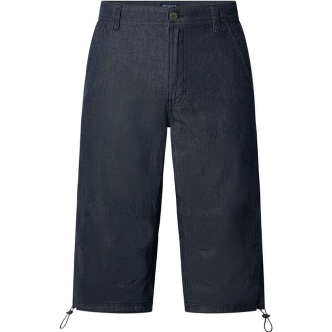Babista herren Denim Bermuda - 60 - donkerblauw - Plus Size