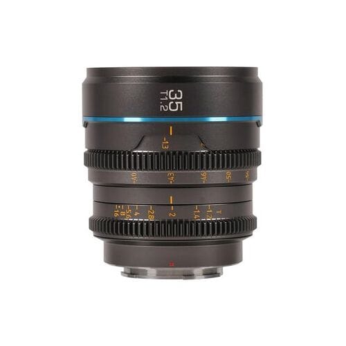 Sirui Night Walker 35mm T1.2 S35 Cine-objectief  L-mount Metaal grijs