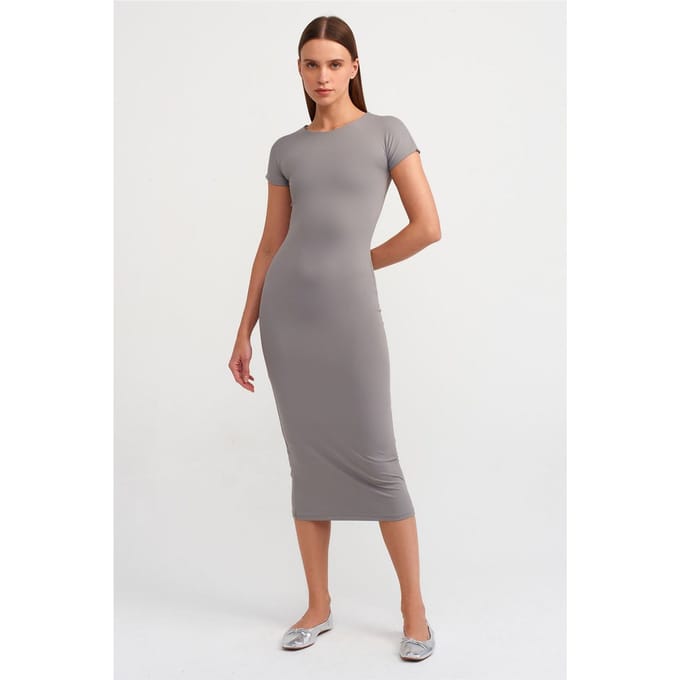 Dames Bodycon Midi Jurk