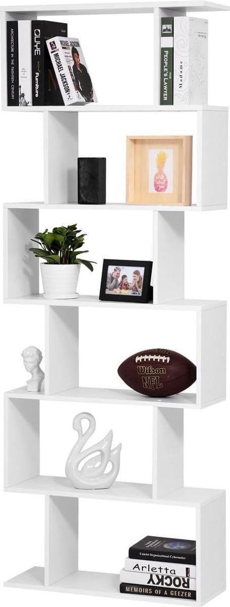 Bobbel Home - Boekenkast - Hout - 6 Etages