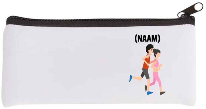 Akyol - hardloop met eigen naam Etui - Hardlopen - hardloper - sport - 20 bij 9 cm