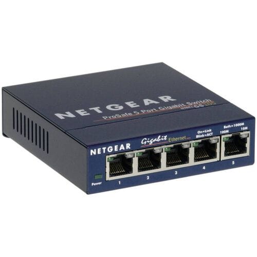 NETGEAR GS105 - Netwerk Switch - Unmanaged - 1 Gbps - 5 poorten