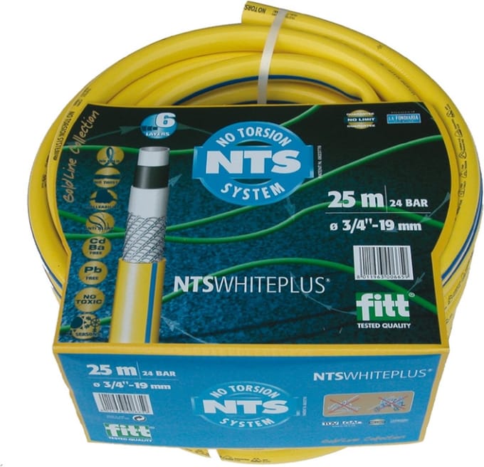 Talen Tools - Tuinslang - 50 meter - 3/4 inch doorsnede - No Torsion White Plus