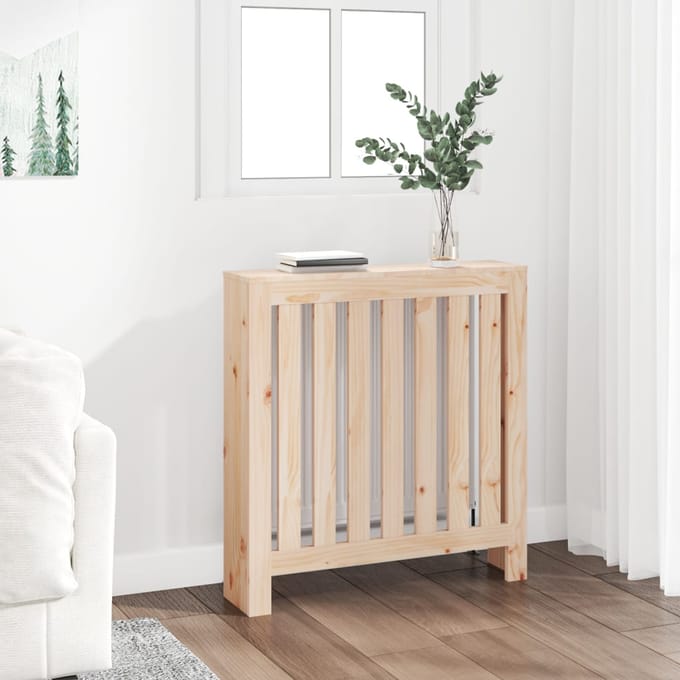 vidaXL Radiatorombouw 79,5x19x84 cm massief grenenhout