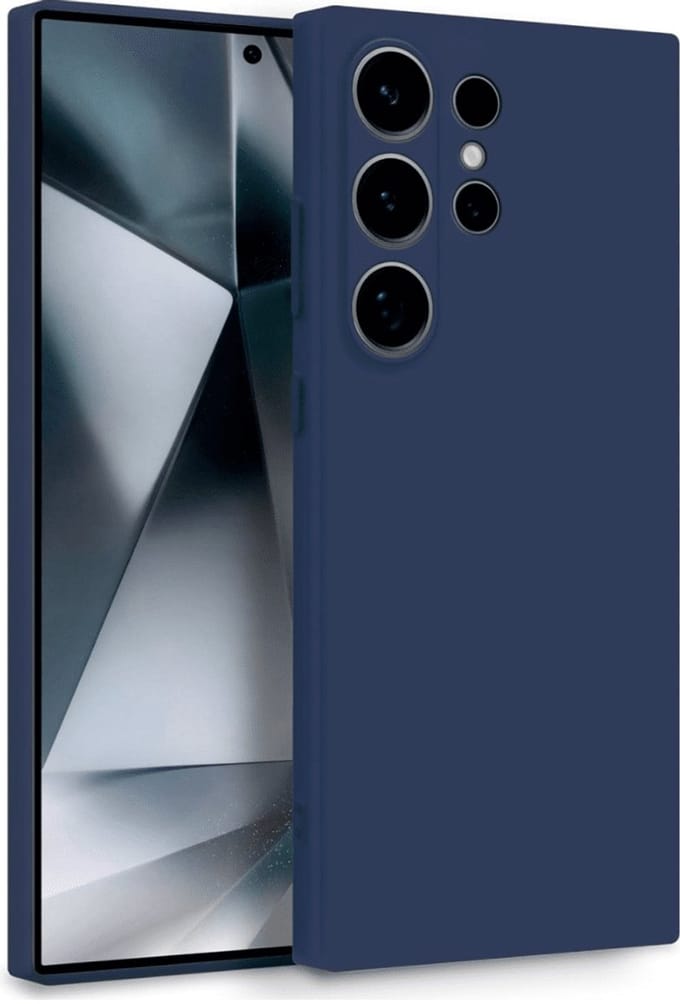 Cityhoesje Samsung S25 Ultra Siliconen Backcover - Blauw