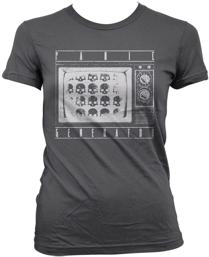 Hybris Dames-T-shirt 'Panic Generator Girly' SH-5-15613-H34-17