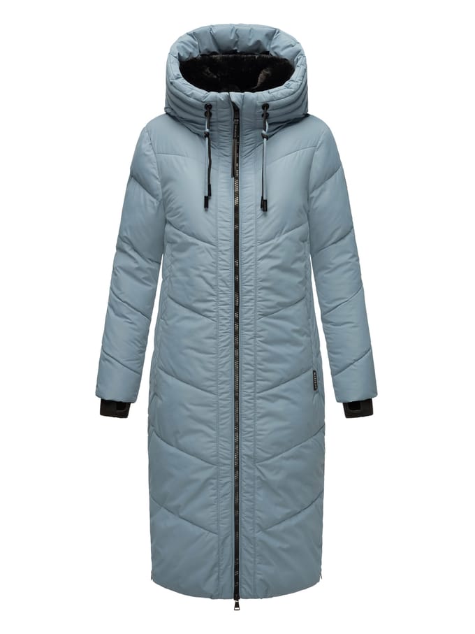 Marikoo Nadaree dames winterjas – lang, warm & met capuchon