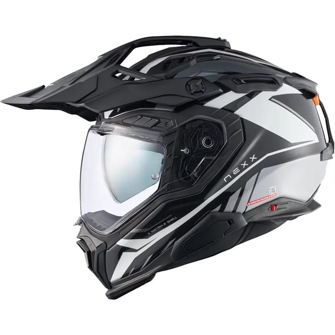 Nexx X.WED 3 Gobi Grijs Wit Adventure Integraalhelm - Helm
