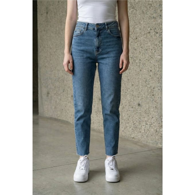 Hoge Taille Skinny Jeansbroek