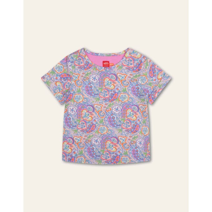Oilily Toliday T-Shirt- maat104/4yr Blauw