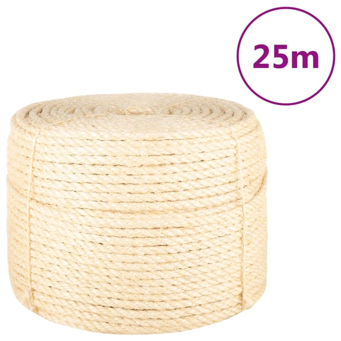 Sisal Touw 100 procent Sisal 10 mm Doorsnede 25 m Lengte