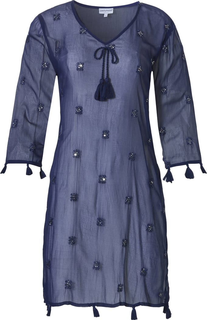 Dames Jurk Pastunette - Sunshine - Blauw - Maat 36