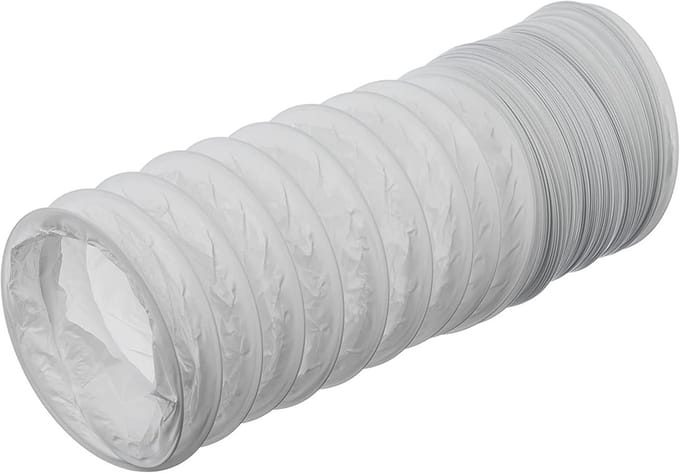 Flexibele PVC Afvoerslang voor Afzuiging en Ventilatie - 125mm x 3m