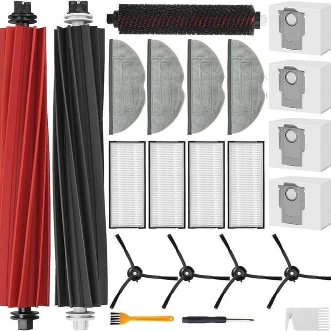 Geschik voor Roborock S8 Pro Ultra reserveonderdelenset