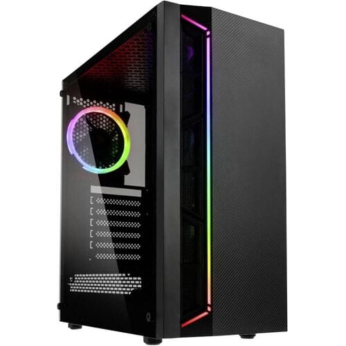 Kolink INSPIRE K7 Midi-tower Gaming-behuizing Zwart