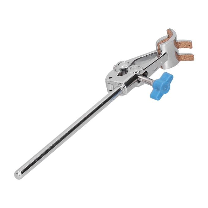 Laboratoriumklem 4-poot Kolf Beker Klem Houder Zinklegering Geëlektroplateerd Universele Klem gray