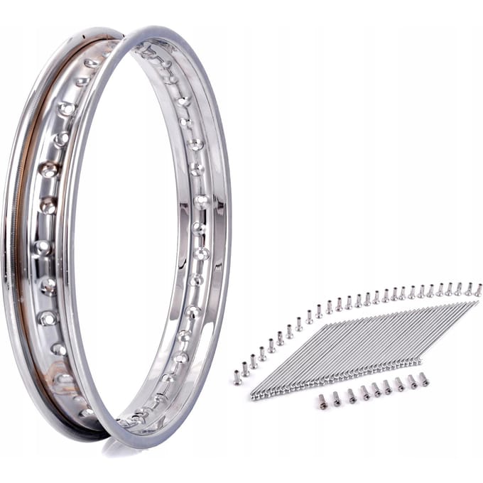 WSK Serie - Motorvelg - 18 x 1.85 - Inclusief Spaken