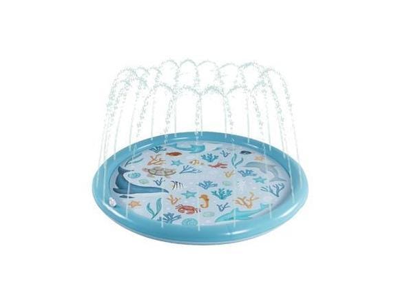 Little Dutch Ocean Dreams Sprinklermat blauw 150cm Opblaasbaar speelgoed
