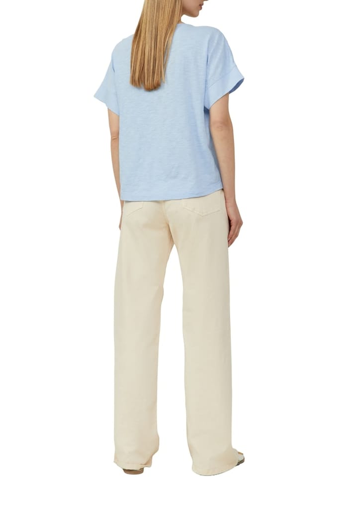 s.Oliver T-shirts Light Blue Größe: 40 | Blusen Outlet | Damen | Blau