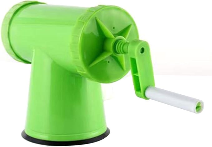 Handmatige Worstvuller - Worstmaker Kit - Thuis Worst Maken - Sterke Zuignapbasis - 4 Vulbuizen - Wit