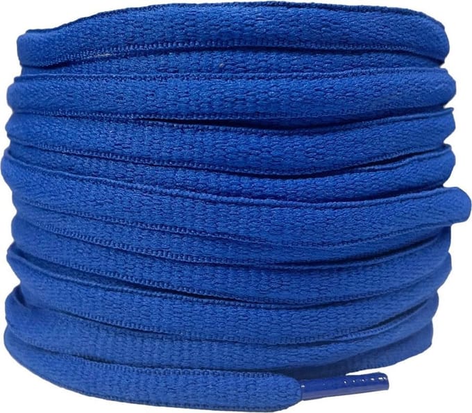 Ovale veters Koningsblauw voor O.A. SB Dunk - hardloopschoenen 140cm