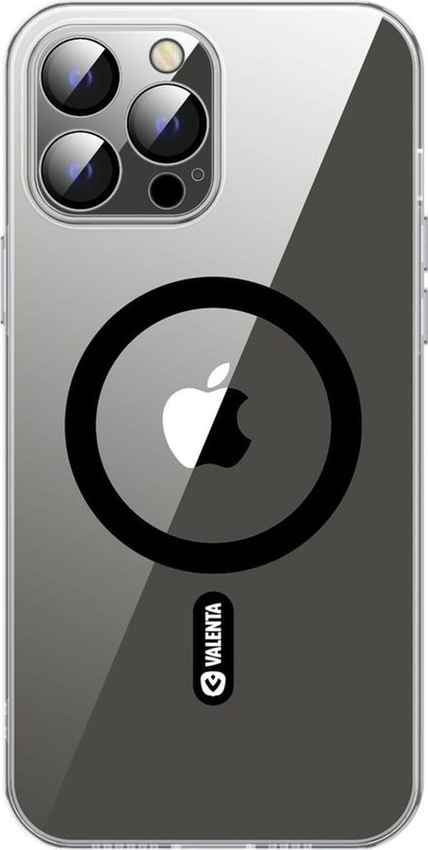 Valenta - Back Cover Glass - 9H - Camera bescherming - geschikt voor magnetische Apple accessoires - Transparant - iPhone 14 Pro Max