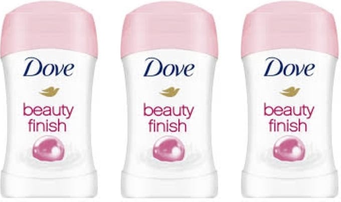 Dove Deodorant Stick Beauty Finish - 3 x 40 Gram