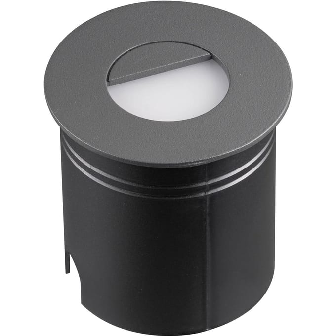 Mantra Iluminación Aspen LED inbouwlamp met diffuser, rond, grijs