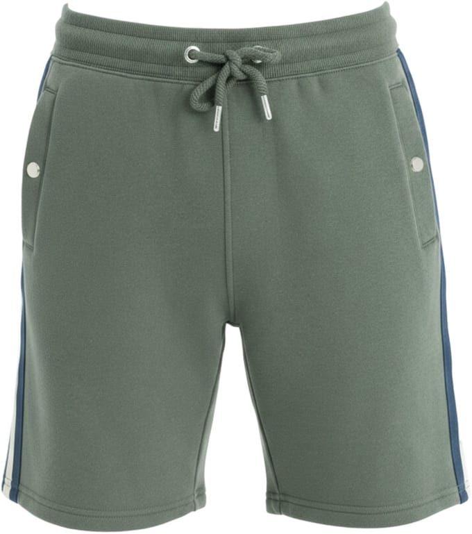 OMBRE Korte Broek - Regular Fit - Katoen - Gestreept Groen S