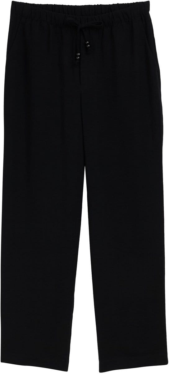 Tom Tailor Denim - Gesneden loose fit broek - Maat M - deep black