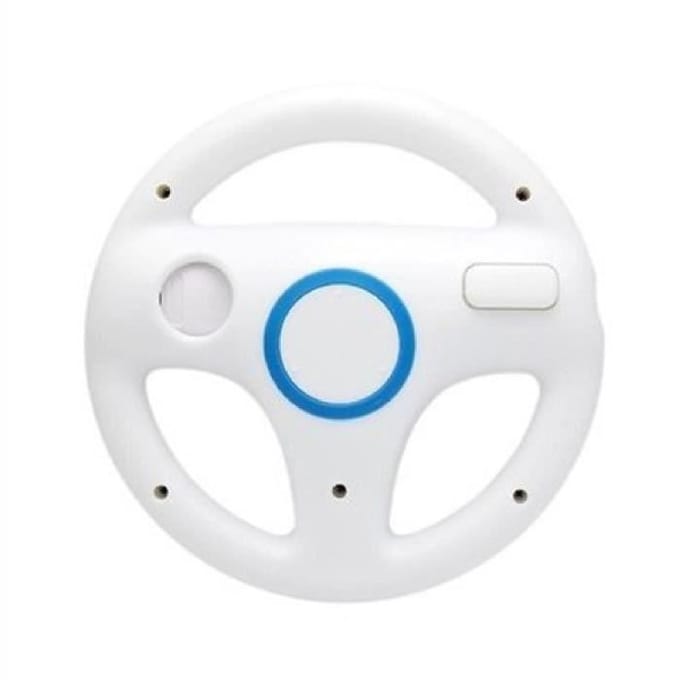 Volant de course Mario pour jeux vidéo Wii - Nintendo - Blanc