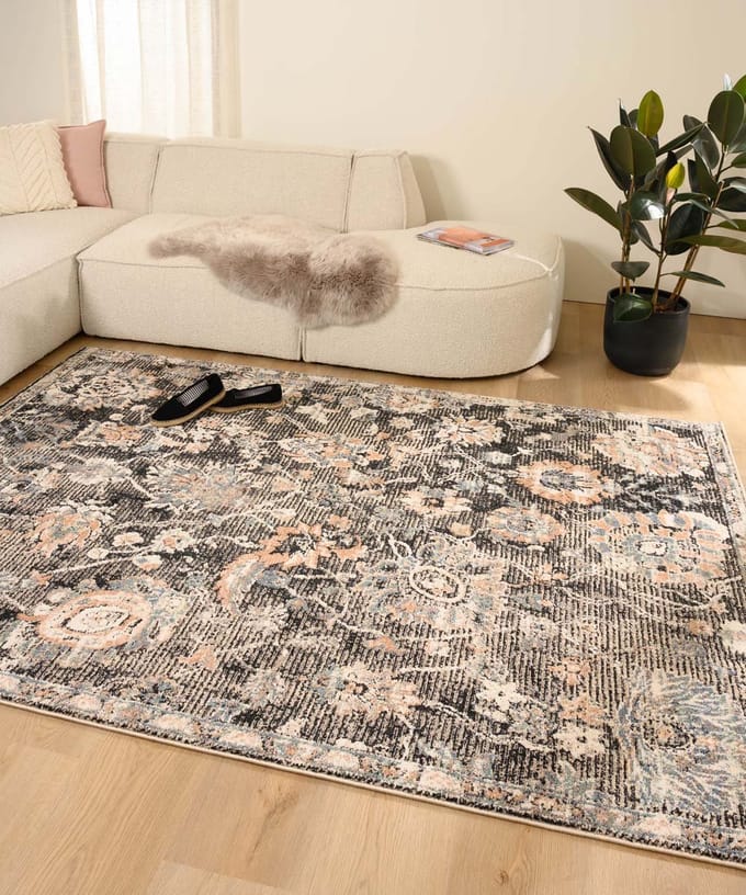 Klassiek vloerkleed - Fancy Flowers multi 80x150
