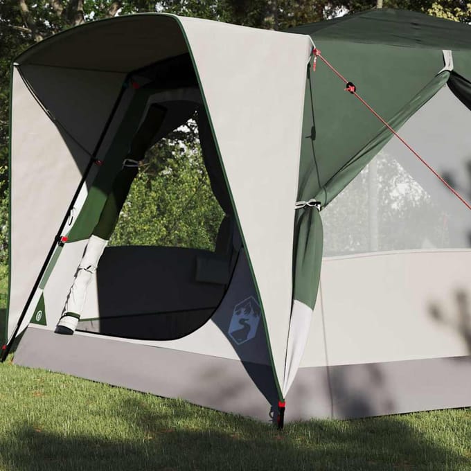 vidaXL - Tent - voor - in - de - hut - 7-persoons - 7-persoons - Groen