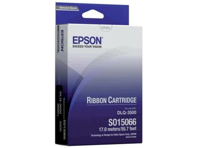 Epson S015066 inktlint zwart (origineel)