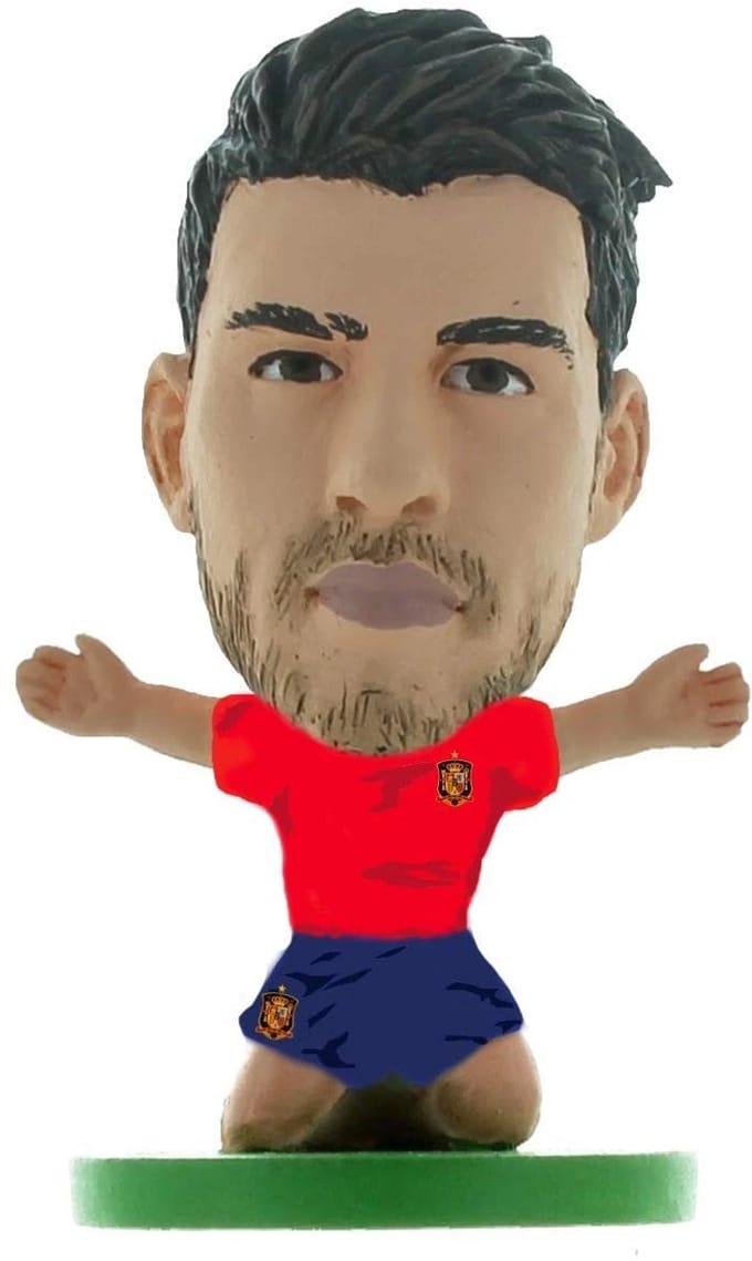 Soccerstarz - Spain Alvaro Morata - Home Kit