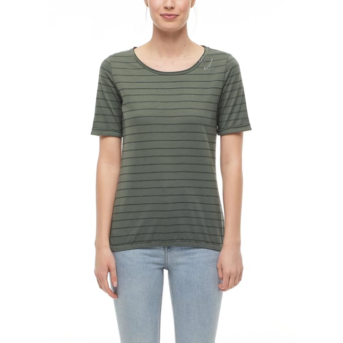 Katoenen dames-T-shirt Ragwear Saltita