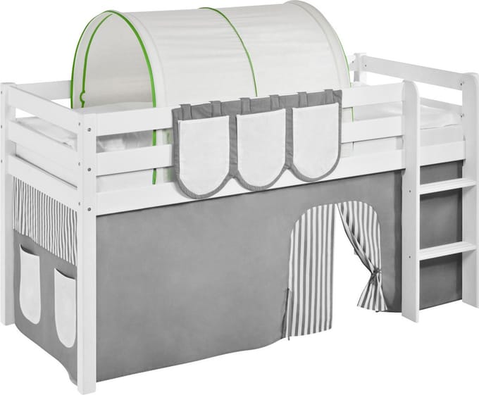 Tunnel Groen-Beige voor halfhoogslaper