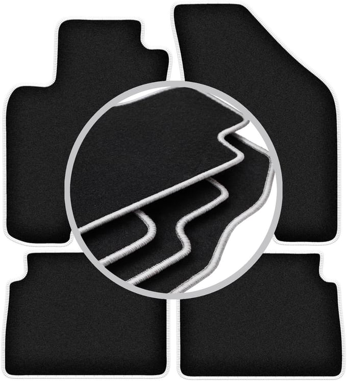 CARLUX-SILVER automatten voor: Daewoo Leganza sedan (1997-2004)