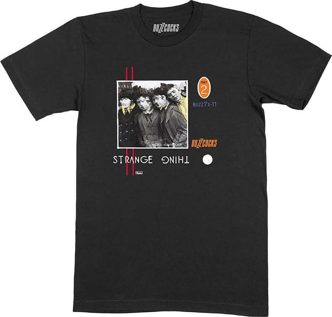 Buzzcocks - Strange Thing Heren T-shirt - M - Zwart