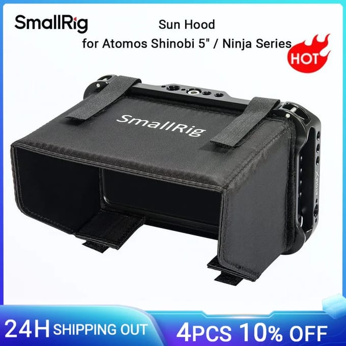 SmallRig 2269 Sun Hood for Atomos Ninja V