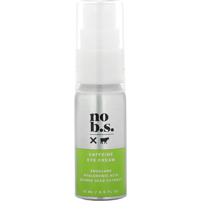 No BS Skincare, Caffeine Eye Cream, 0.5 fl oz (15 ml) white