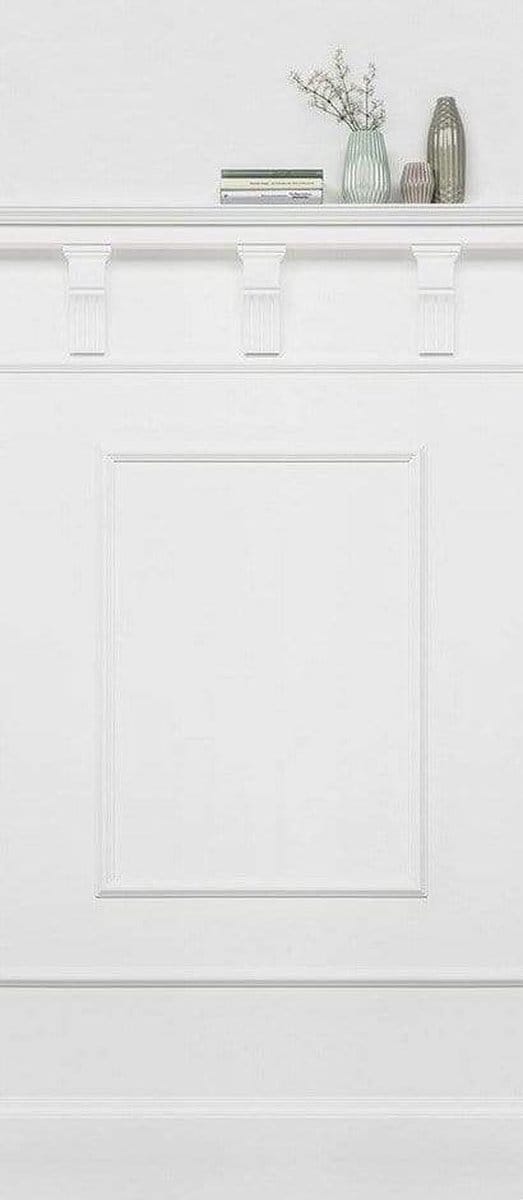 Fotobehang - Panel Flower 100x250cm - Vliesbehang