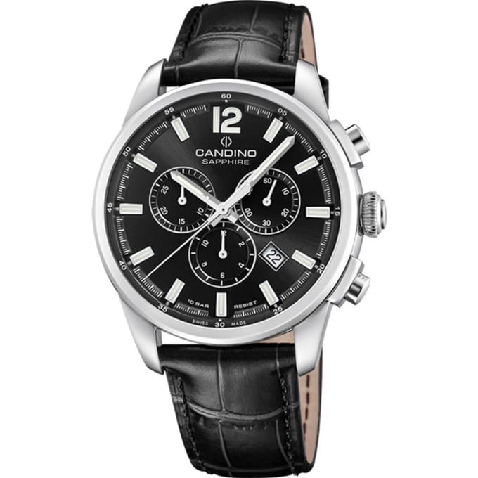 Candino - C4745/6 - Polshorloge - Chronograaf - Heren