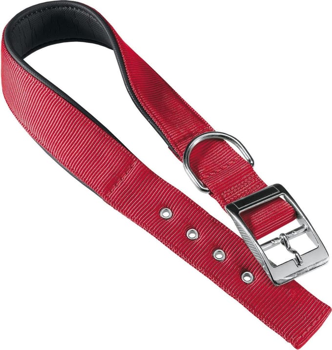 Ferplast Hondenhalsband Daytona 45 X 2,5 Cm Staal/nylon Rood